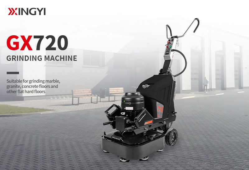 Self Grander Machine GX720 Self-Propelled Grinder | 700mm 4-Head Concrete Grinder